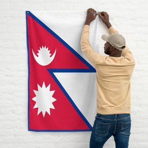 Nepal Flag (Customizable)